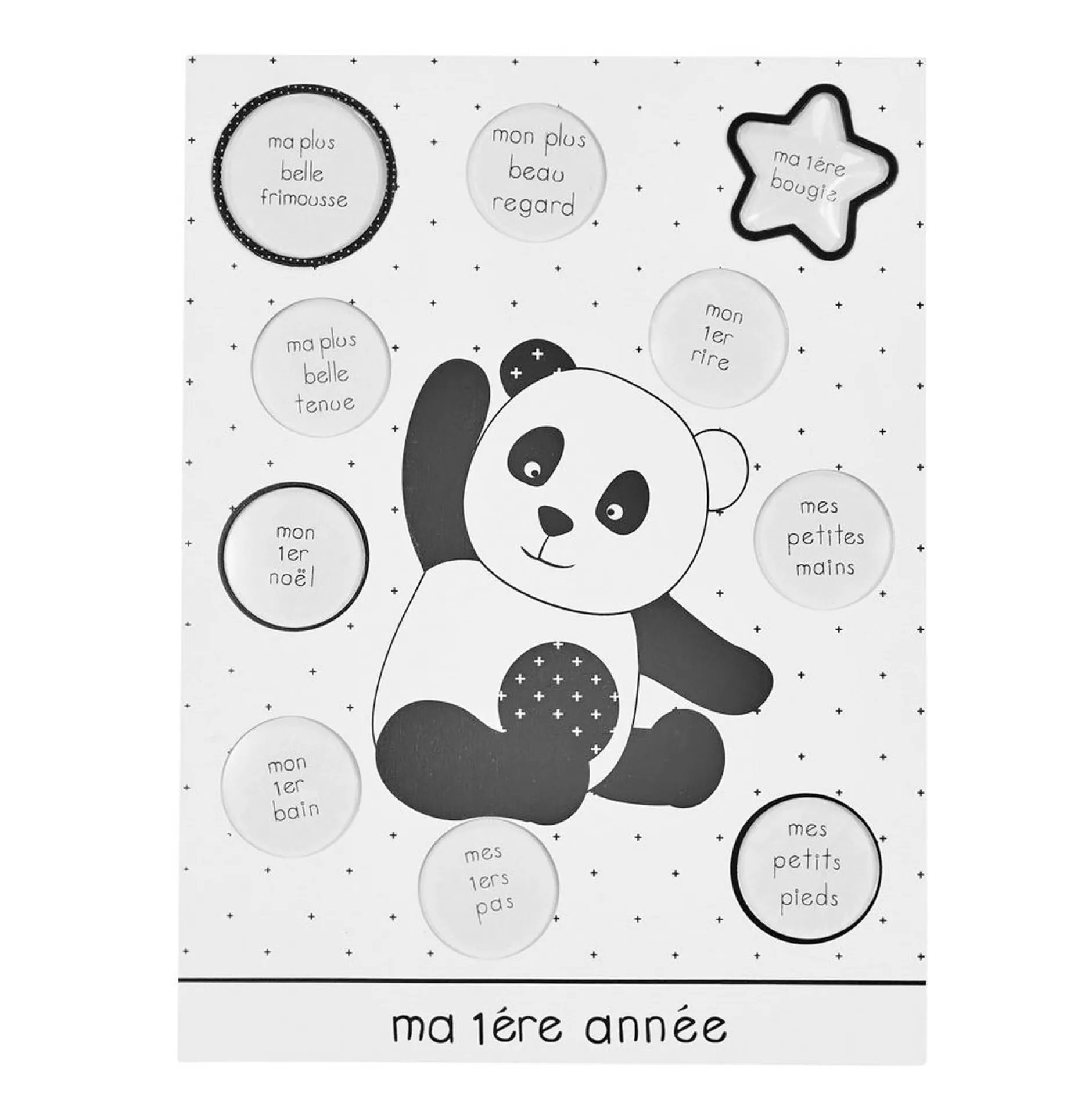 Cadres Photos*Sauthon Baby's Sweet Home Chao Chao pêle-mêle photos ma première année de