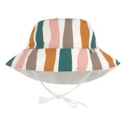 Chapeaux, Bonnets, Écharpes*Lässig Chapeau anti-UV réversible de Vagues Rose