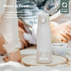 Chauffe-Biberons*Babymoov Chauffe-biberon nomade MOOV & FEED de Beige