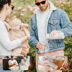 Chauffe-Biberons*Babymoov Chauffe-biberon nomade MOOV & FEED de Beige