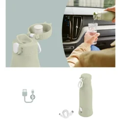 Chauffe-Biberons*Babymoov Chauffe-biberon nomade MOOV & FEED de Vert