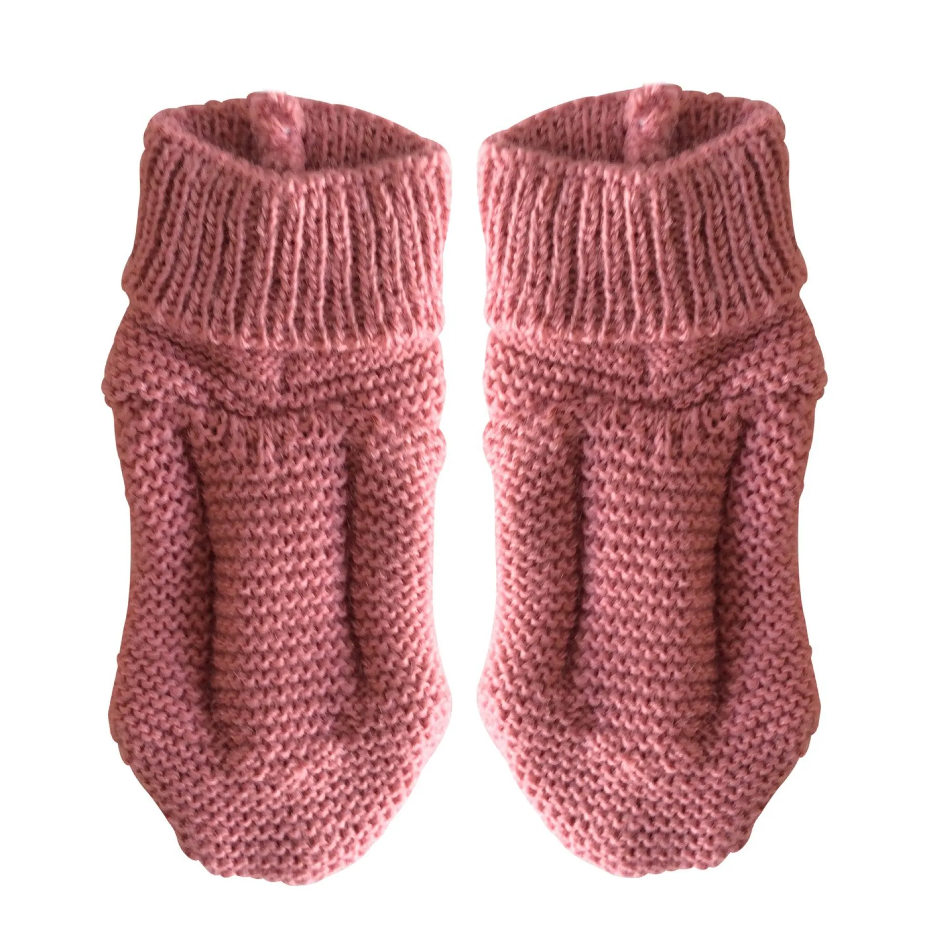 Chaussettes, Chaussons|Chaussettes, Collants, Chaussons*P'tit bisou Chaussons Collection Trousseau Tricot 2019 de Rose Petunia