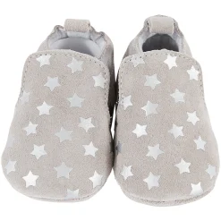 Chaussettes, Chaussons*P'tit bisou Chaussons cuir boy 17/18 de Gris