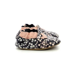 Chaussettes, Collants, Chaussons*Robeez Chaussons Daisy Summer 17/18 de Marine imprimé