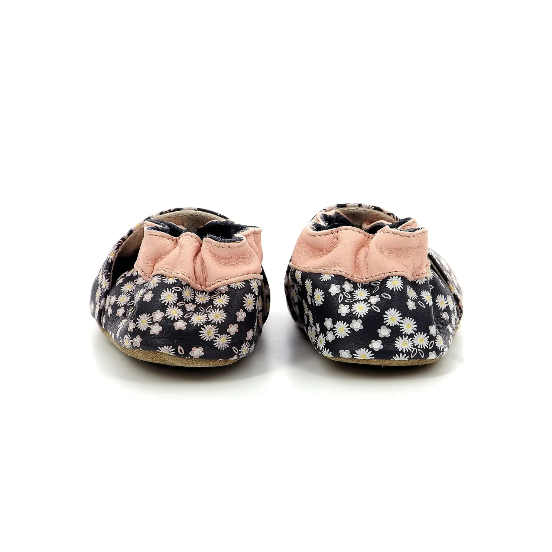 Chaussettes, Collants, Chaussons*Robeez Chaussons Daisy Summer 17/18 de Marine imprimé