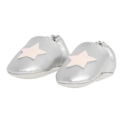 Chaussettes, Collants, Chaussons*P'tit bisou Chaussons en cuir de Etoile