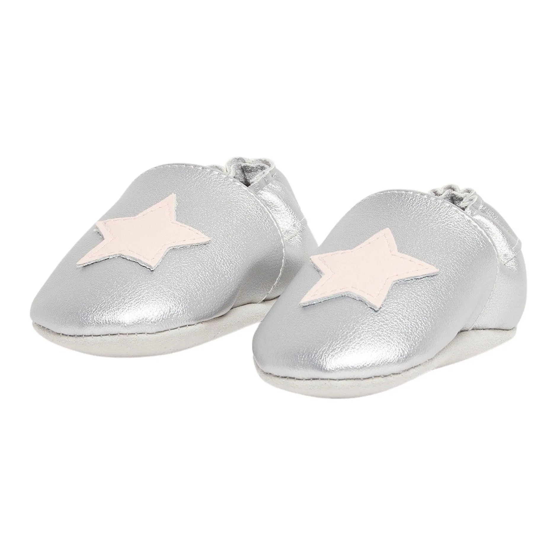 Chaussettes, Collants, Chaussons*P'tit bisou Chaussons en cuir de Etoile