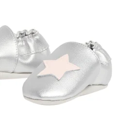 Chaussettes, Collants, Chaussons*P'tit bisou Chaussons en cuir de Etoile