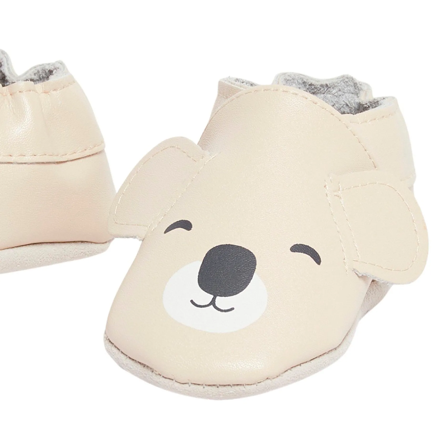 Chaussettes, Chaussons*P'tit bisou Chaussons en cuir de Koala