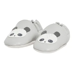 Chaussettes, Chaussons*P'tit bisou Chaussons en cuir de Panda