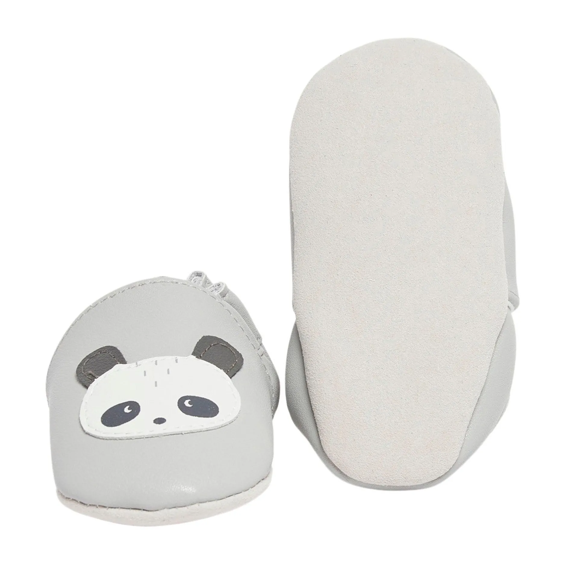 Chaussettes, Chaussons*P'tit bisou Chaussons en cuir de Panda
