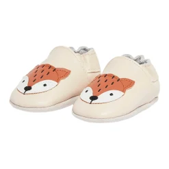 Chaussettes, Chaussons*P'tit bisou Chaussons en cuir de Renard