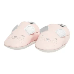 Chaussettes, Collants, Chaussons*P'tit bisou Chaussons en cuir de Souris