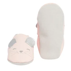 Chaussettes, Collants, Chaussons*P'tit bisou Chaussons en cuir de Souris