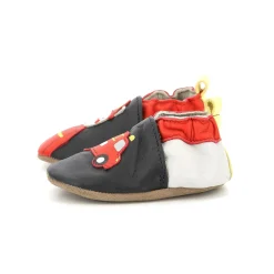 Chaussettes, Chaussons*Robeez Chaussons Fireman 17/18 de Marine