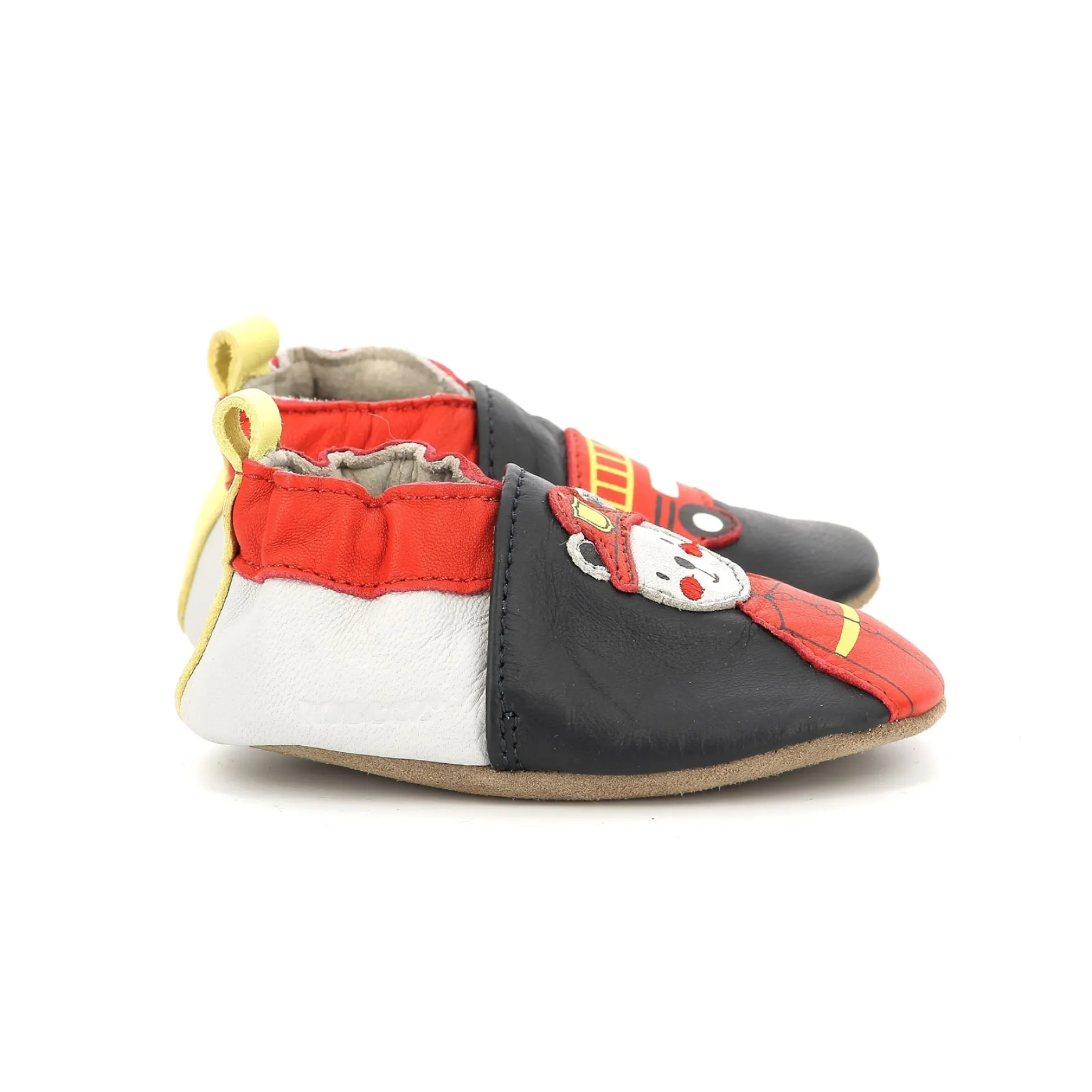 Chaussettes, Chaussons*Robeez Chaussons Fireman 17/18 de Marine