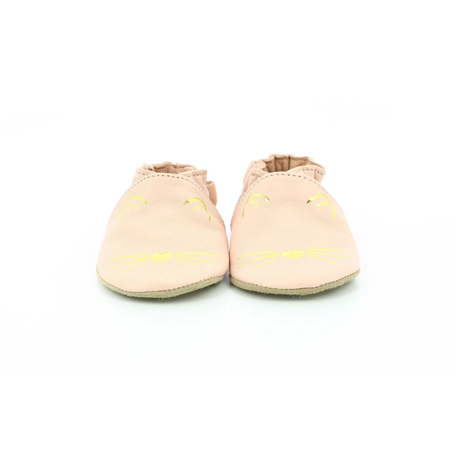 Chaussettes, Collants, Chaussons*Robeez Chaussons Goldy Cat de Rose clair