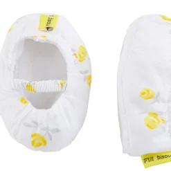 Chaussettes, Collants, Chaussons*P'tit bisou Chaussons imprimés Trop Chou 1-3 mois de Roseraie