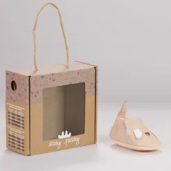 Chaussettes, Chaussons|Chaussettes, Collants, Chaussons*Easy Peasy Chaussons My Blumoo Chien 6-12 mois de Beige