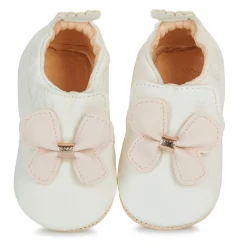 Chaussettes, Collants, Chaussons*Easy Peasy Chaussons My Blumoo Papillon Volant 12-18 mois de Blanc