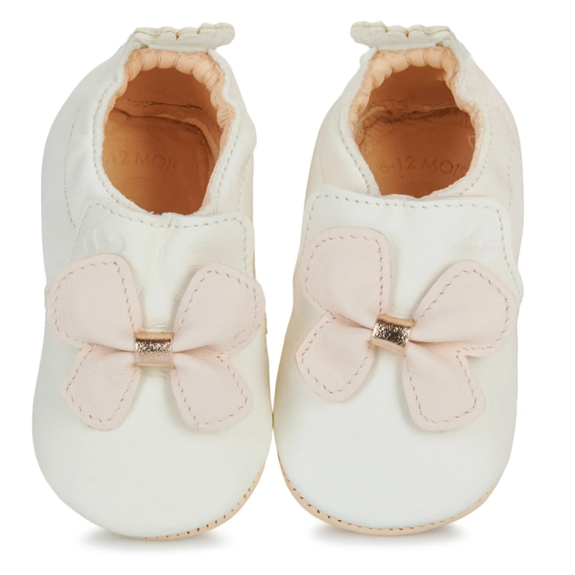 Chaussettes, Collants, Chaussons*Easy Peasy Chaussons My Blumoo Papillon Volant 12-18 mois de Blanc