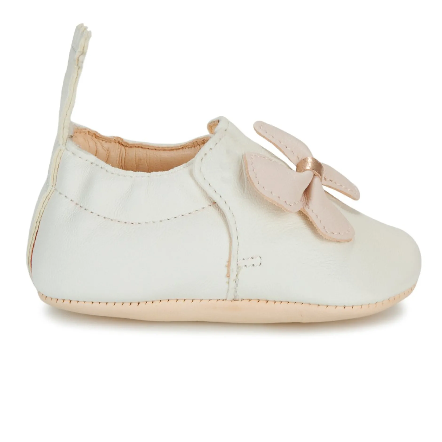 Chaussettes, Collants, Chaussons*Easy Peasy Chaussons My Blumoo Papillon Volant 12-18 mois de Blanc