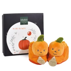 Chaussettes, Chaussons|Chaussettes, Collants, Chaussons*Doudou et Compagnie Chaussons My First Halloween 0-6 mois de Citrouille