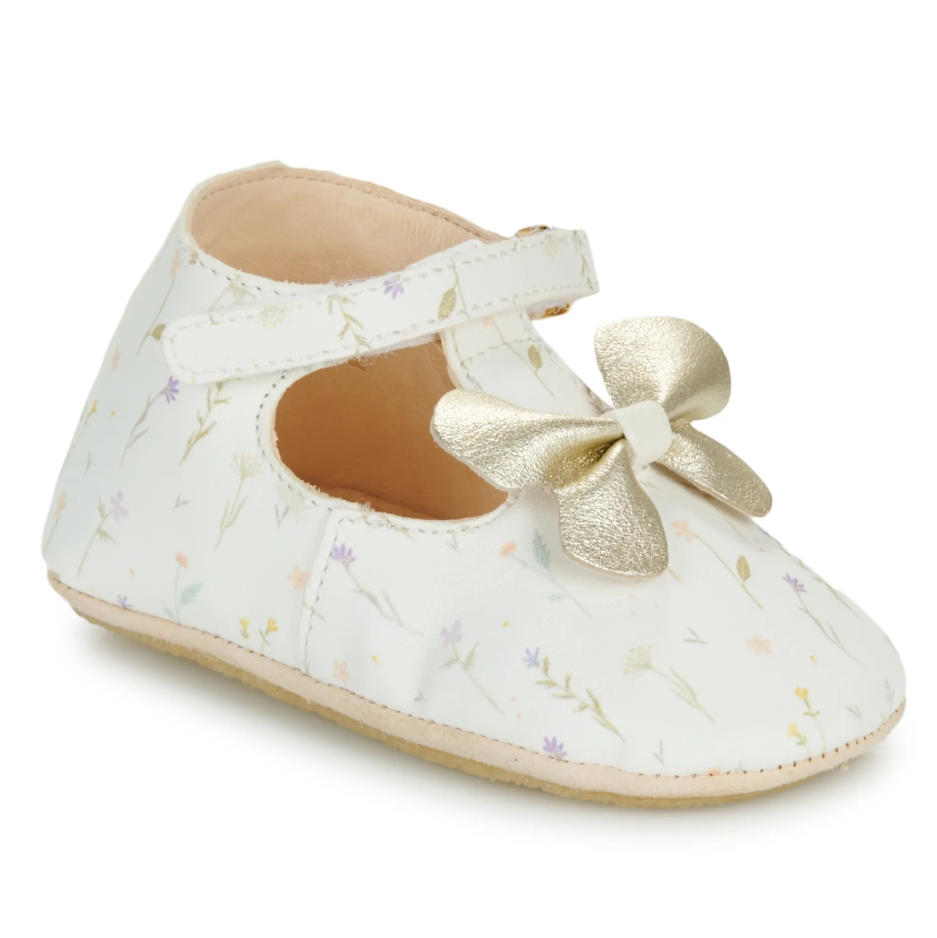 Chaussettes, Collants, Chaussons*Easy Peasy Chaussons My Lillyp Papillon Volant de Blanc