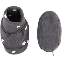 Bonnets, Moufles, Chaussons|Vêtements Naissance*P'tit bisou Chaussons Royal Baby Naissance-0 mois de Carbone
