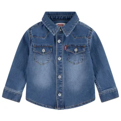T-Shirts, Polos, Chemises|T-Shirts, Blouses, Chemises*Levi's Kids Chemise en denim manches longues de
