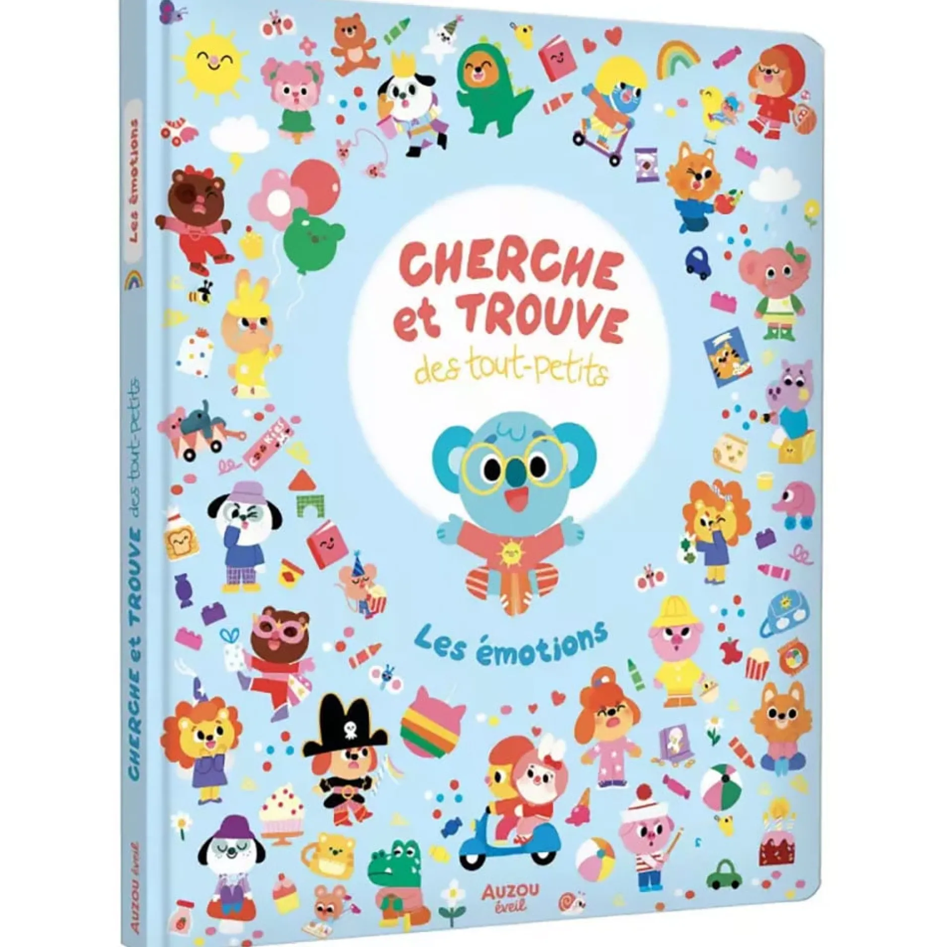 Livres*AUZOU Cherche et trouve des tout-petits - les émotions de