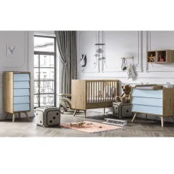 Commodes|Commodes*Vox Chiffonnier Vintage de Bois / Vert