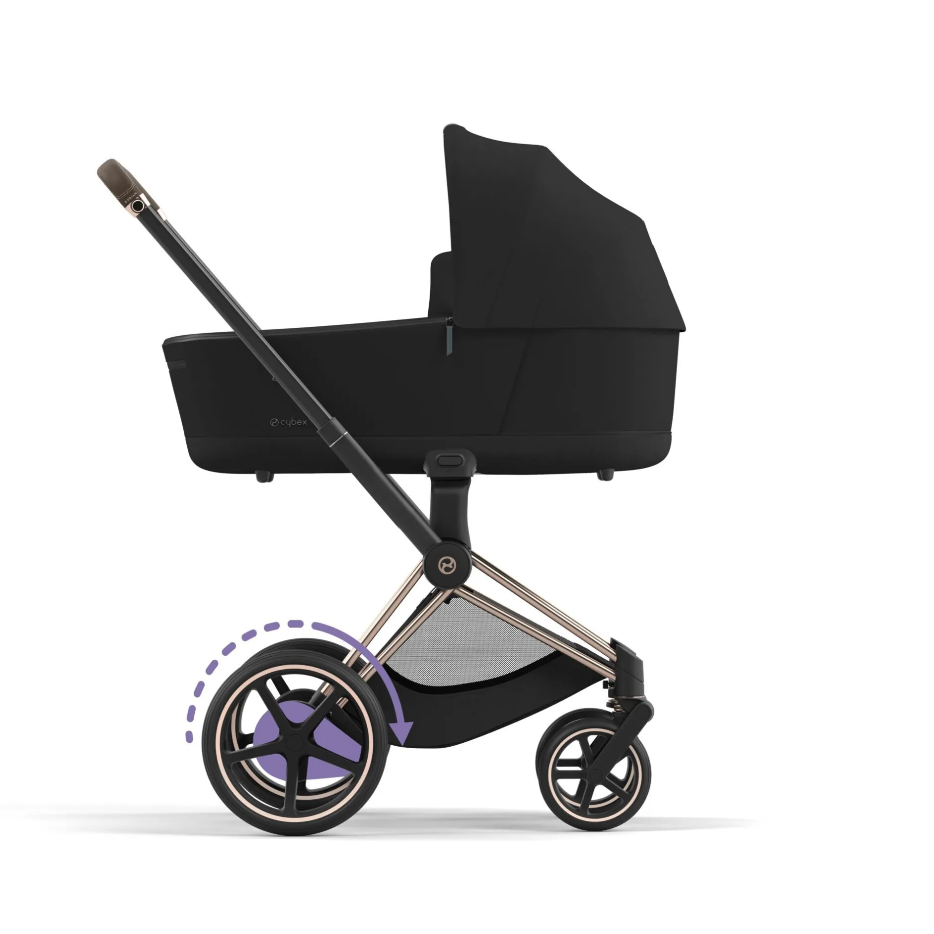 Packs Poussettes|Tout Pour Vos Balades*CYBEX Châssis e-Priam 2 de Rosegold