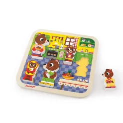 Puzzle|Jouets En Bois*Janod Chunky Puzzle bois 7 pièces de Marin