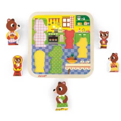 Puzzle|Jouets En Bois*Janod Chunky Puzzle bois 7 pièces de Marin