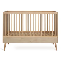 Lits 70X140 Évolutifs*Quax Cocoon Lit 70 x 140 cm de Natural Oak