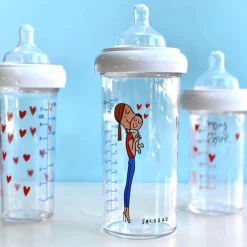 Coffrets Nouveau-Né*Le Biberon Français Coffret 2 biberons 210 ml & 1 biberon 360 ml de Love by Soledad