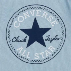 Chapeaux, Bonnets, Écharpes|Chaussettes, Chaussons*Converse Coffret Bodie + Bonnet + Chaussons 6-12 mois de Bleu