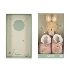Coffrets De Naissance*Kaloo Coffret Chaussons et bracelet de Lapin