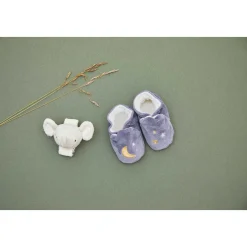 Coffrets De Naissance*Kaloo Coffret Chaussons et bracelet de Élephant