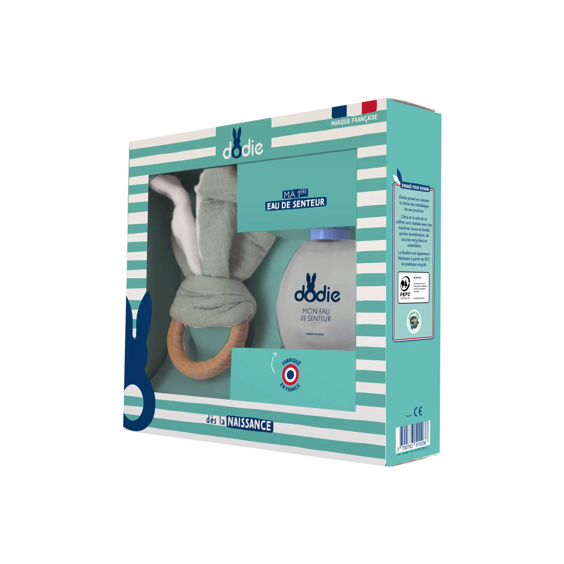 Coffrets De Naissance*Dodie Coffret Eau de senteur 50 ml de Vert