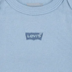 Chapeaux, Bonnets, Écharpes|Chaussettes, Chaussons*Levi's Kids Coffret naissance Body + Bonnet + Chaussons 6-12 mois de Bleu