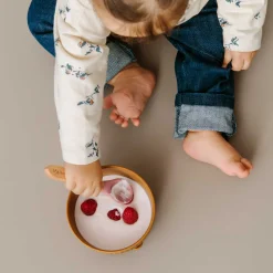 Coffrets*Maïka Coffret Repas en Silicone de Sauge / Ocre