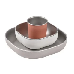 Coffrets|Assiettes*Béaba Coffret repas Inox de Terracotta