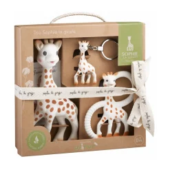 Coffrets De Naissance|Hochets*Sophie La Girafe® Coffret Trio Sophie la girafe So'Pure de