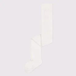 Chaussettes, Collants, Chaussons*Petit Bateau Collant uni en jersey de coton de Marshmallow
