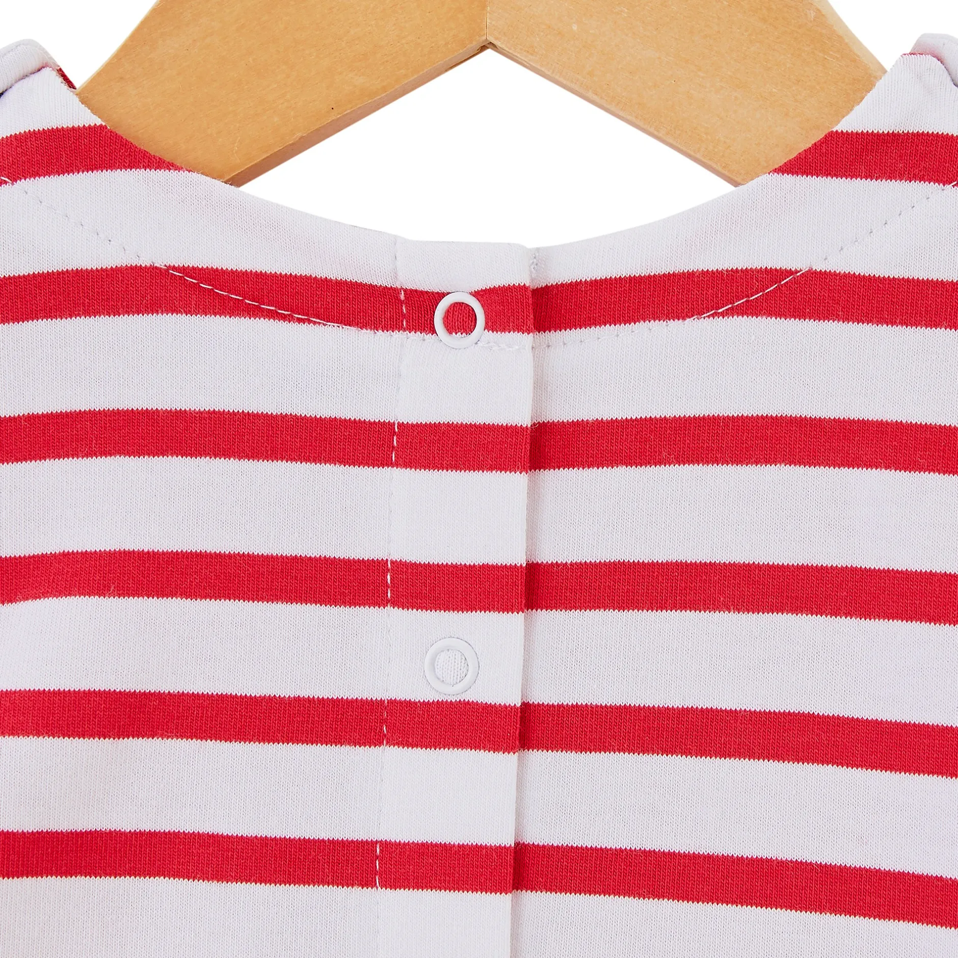 Combinaisons, Salopettes*P'tit bisou Combicourt Blue Garden 1 mois de Bleu/Rouge