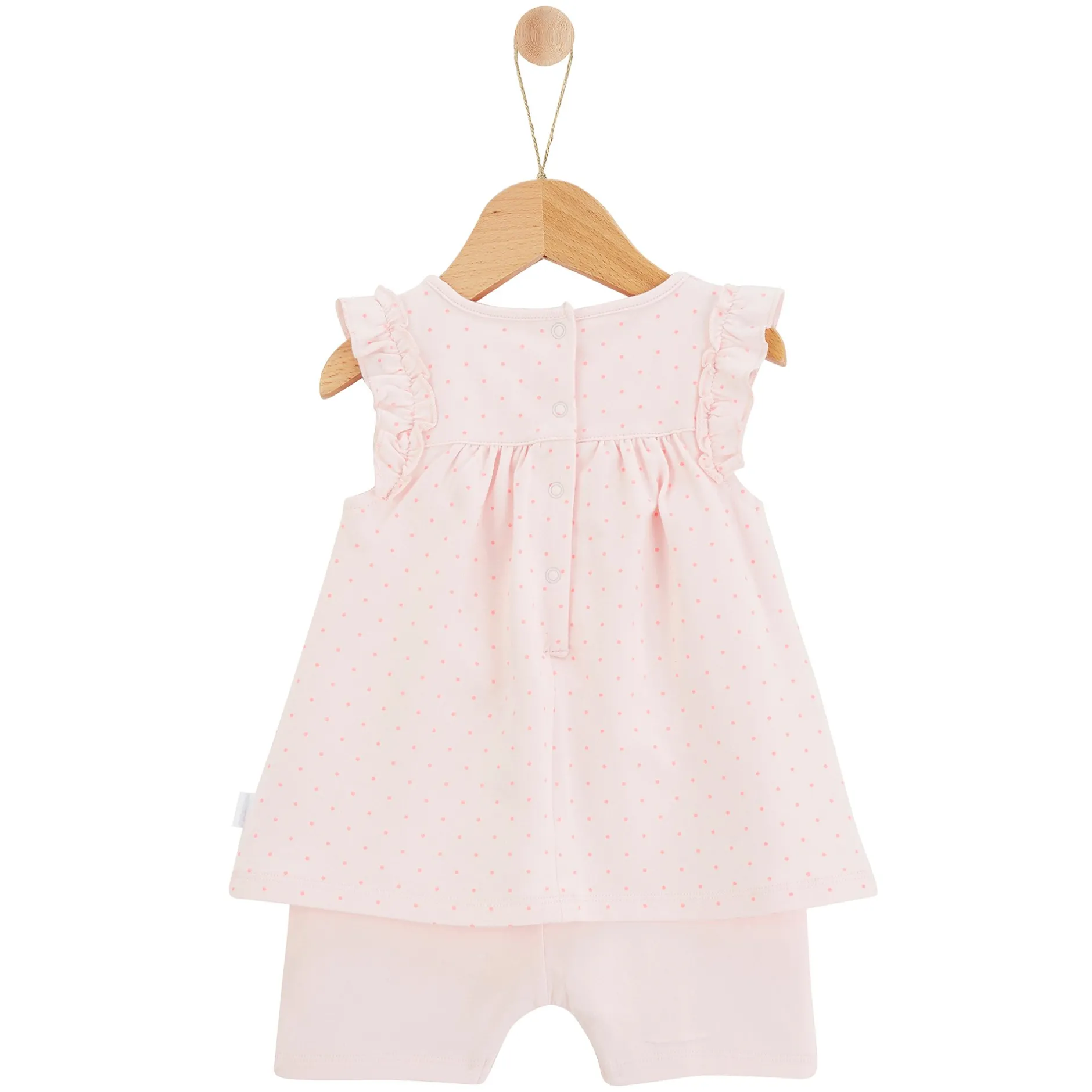 Combinaisons, Salopettes|Combinaisons, Salopettes*P'tit bisou Combicourt Lapin Câlin de Rose pois