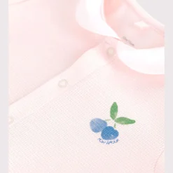 Combinaisons, Salopettes*Petit Bateau Combicourte bébé en coton et son col claudine de