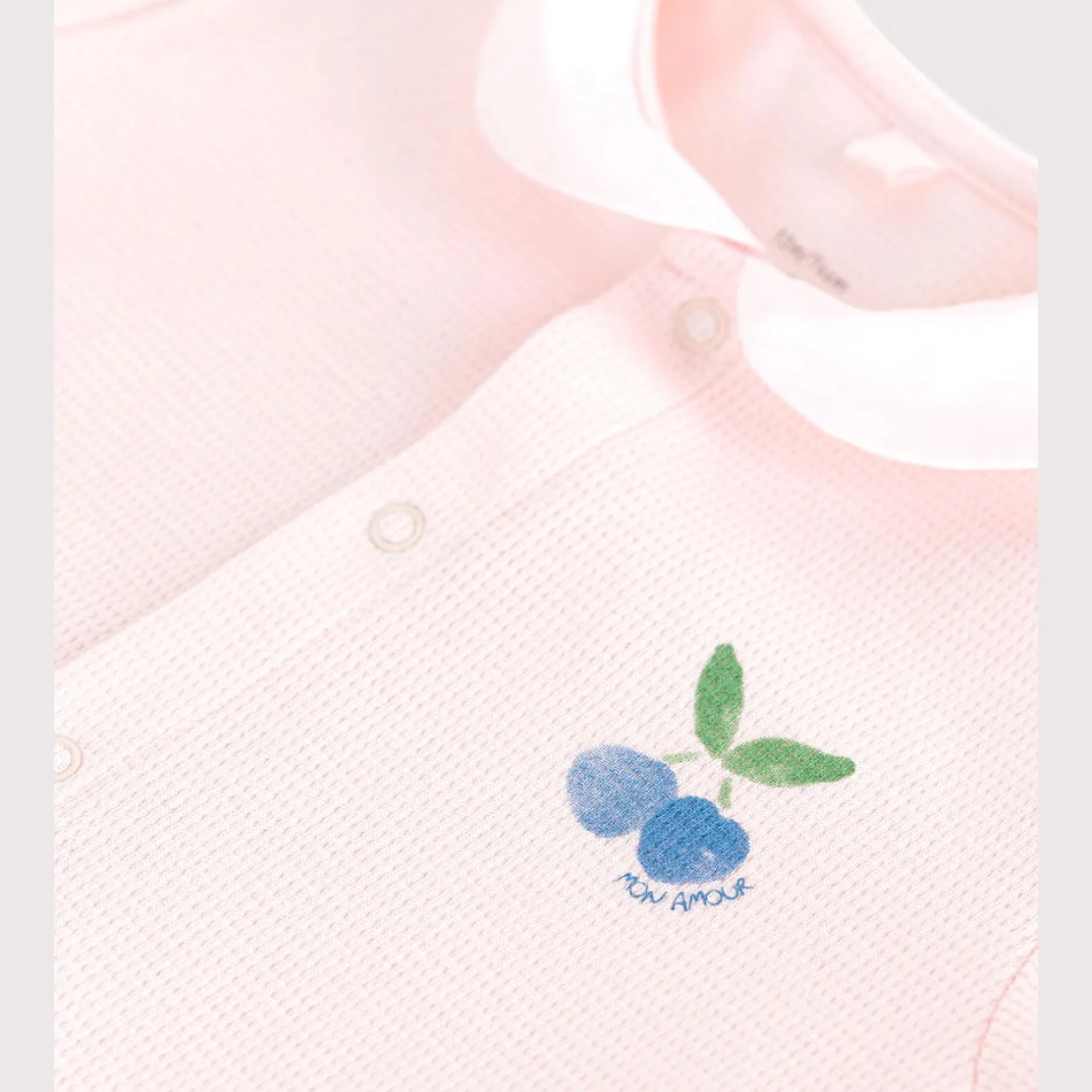 Combinaisons, Salopettes*Petit Bateau Combicourte bébé en coton et son col claudine de